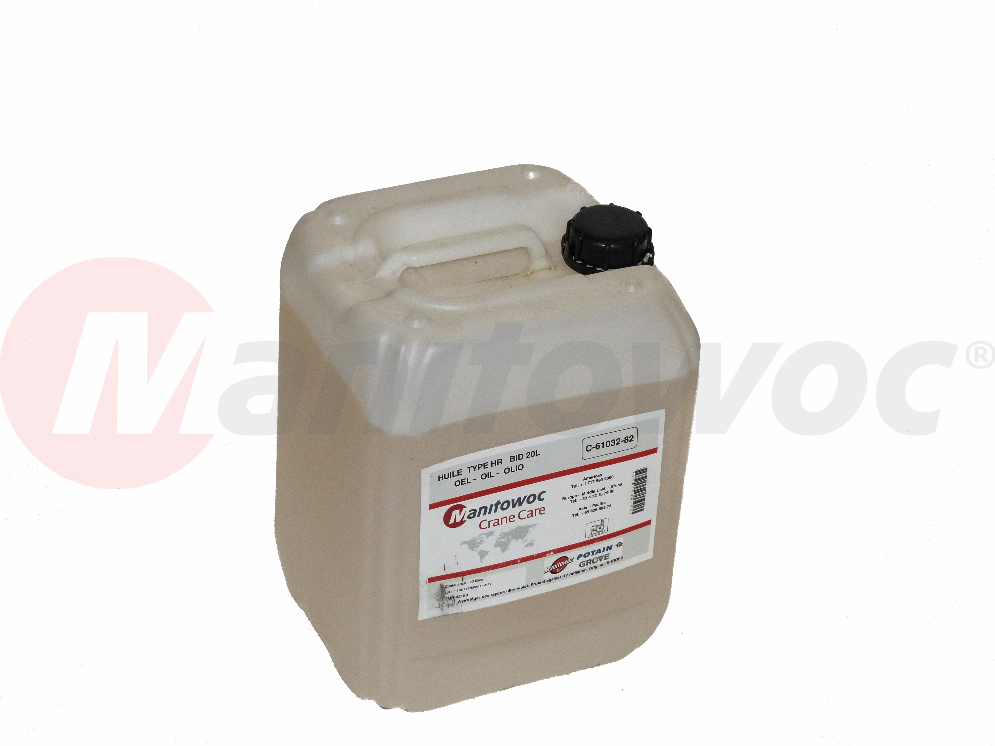 C-61032-82 - "OIL TYPE HR B20L"