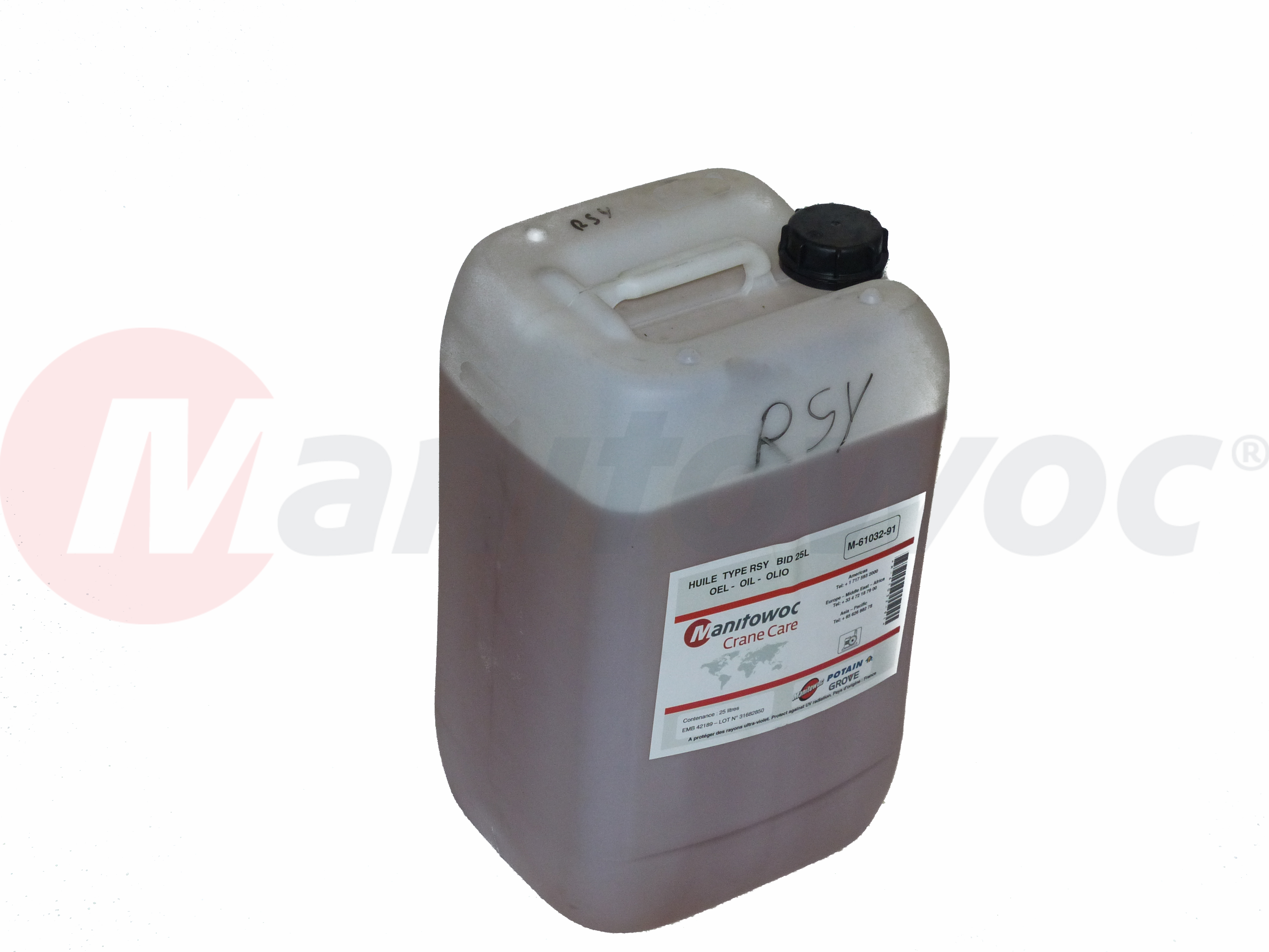 M-61032-91 - "HUILE TYPE RSY BIDON 25L"