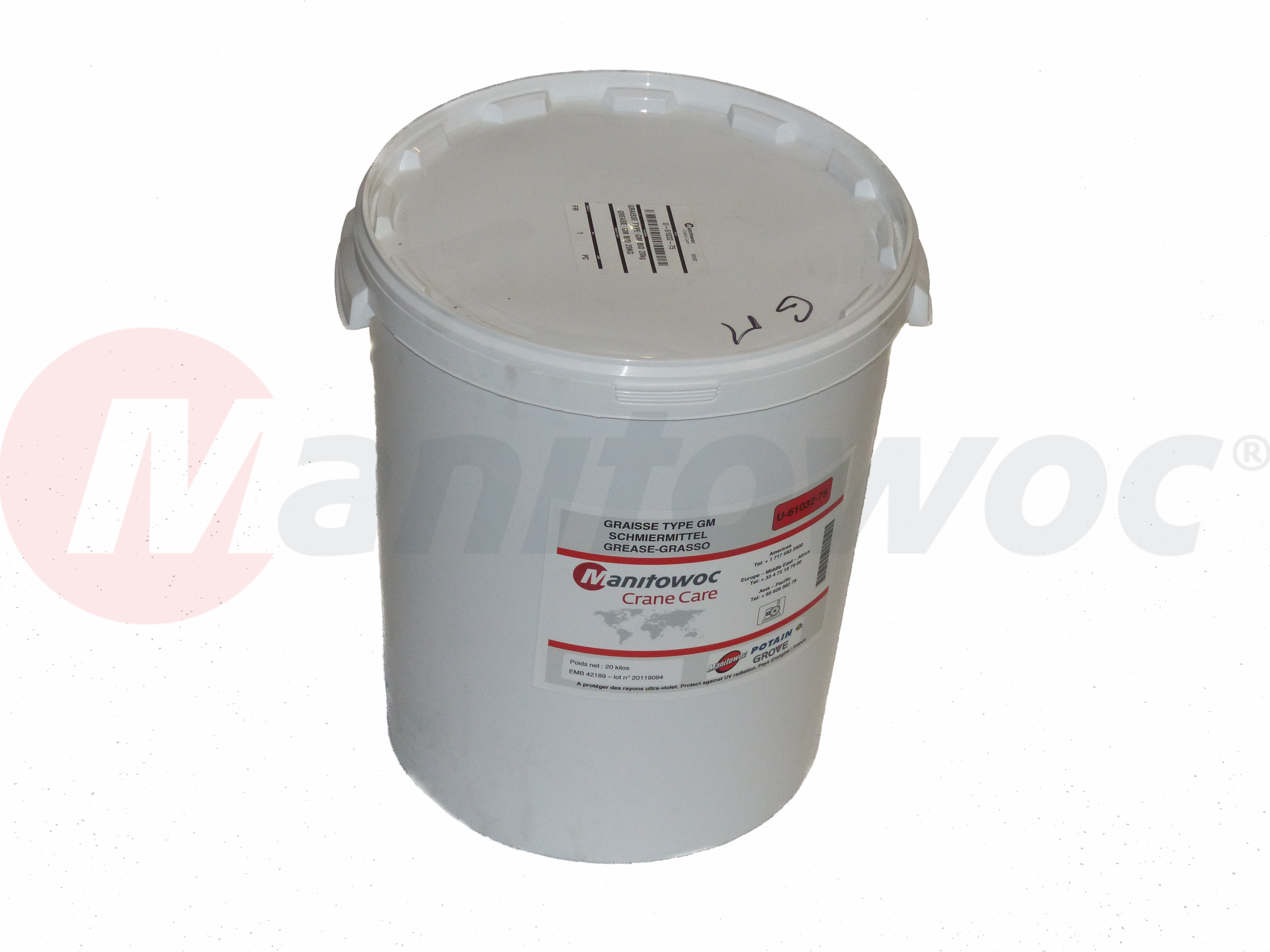 U-61032-75 - "GREASE|GM BID 20KG"