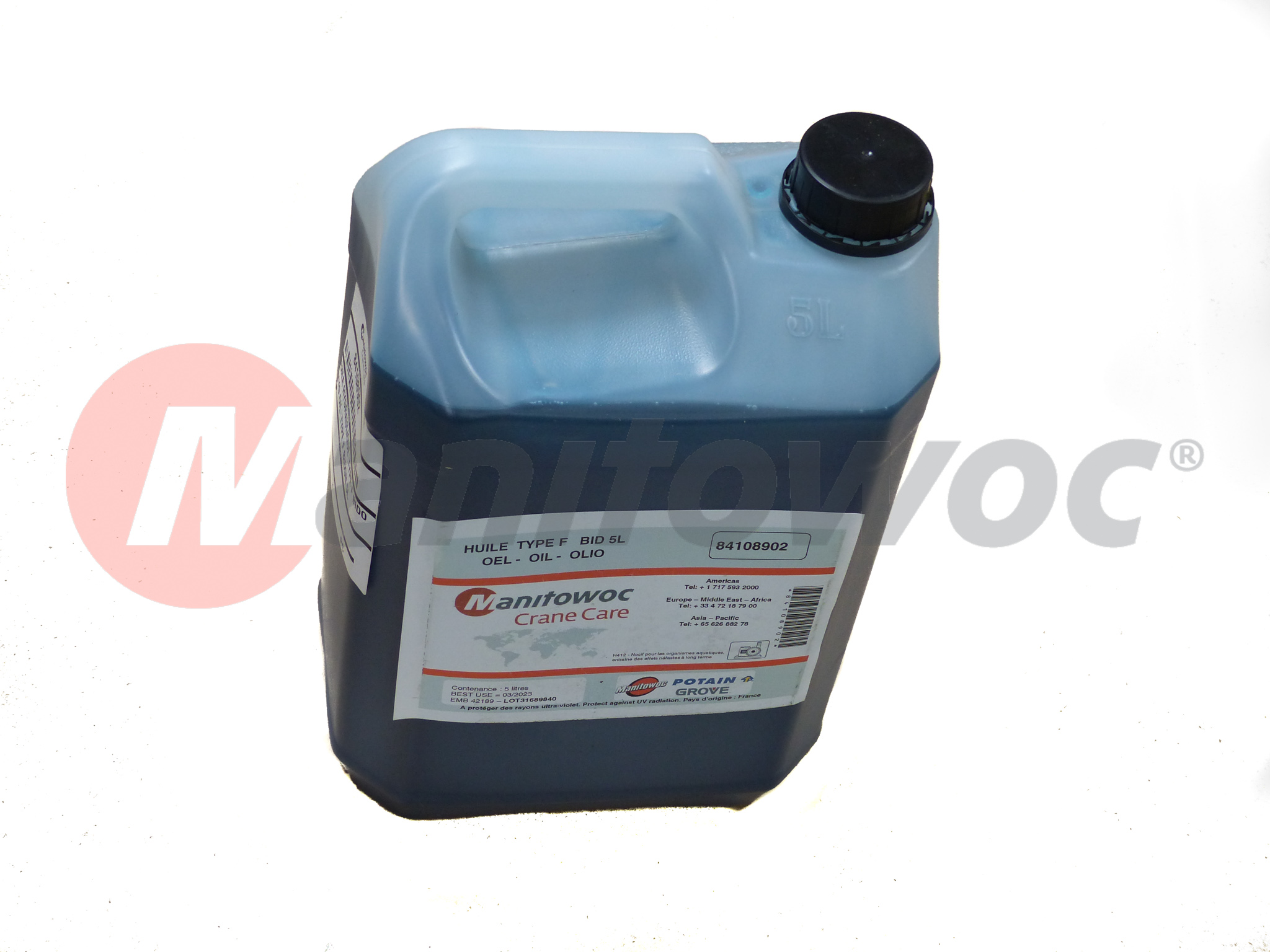84108902 - "HYDRAULIC OIL|TYPE F 5L"