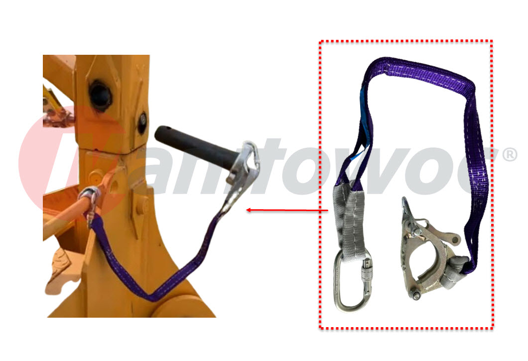 84103688 - "SAFETY DEVICE FOR PINS MAST"