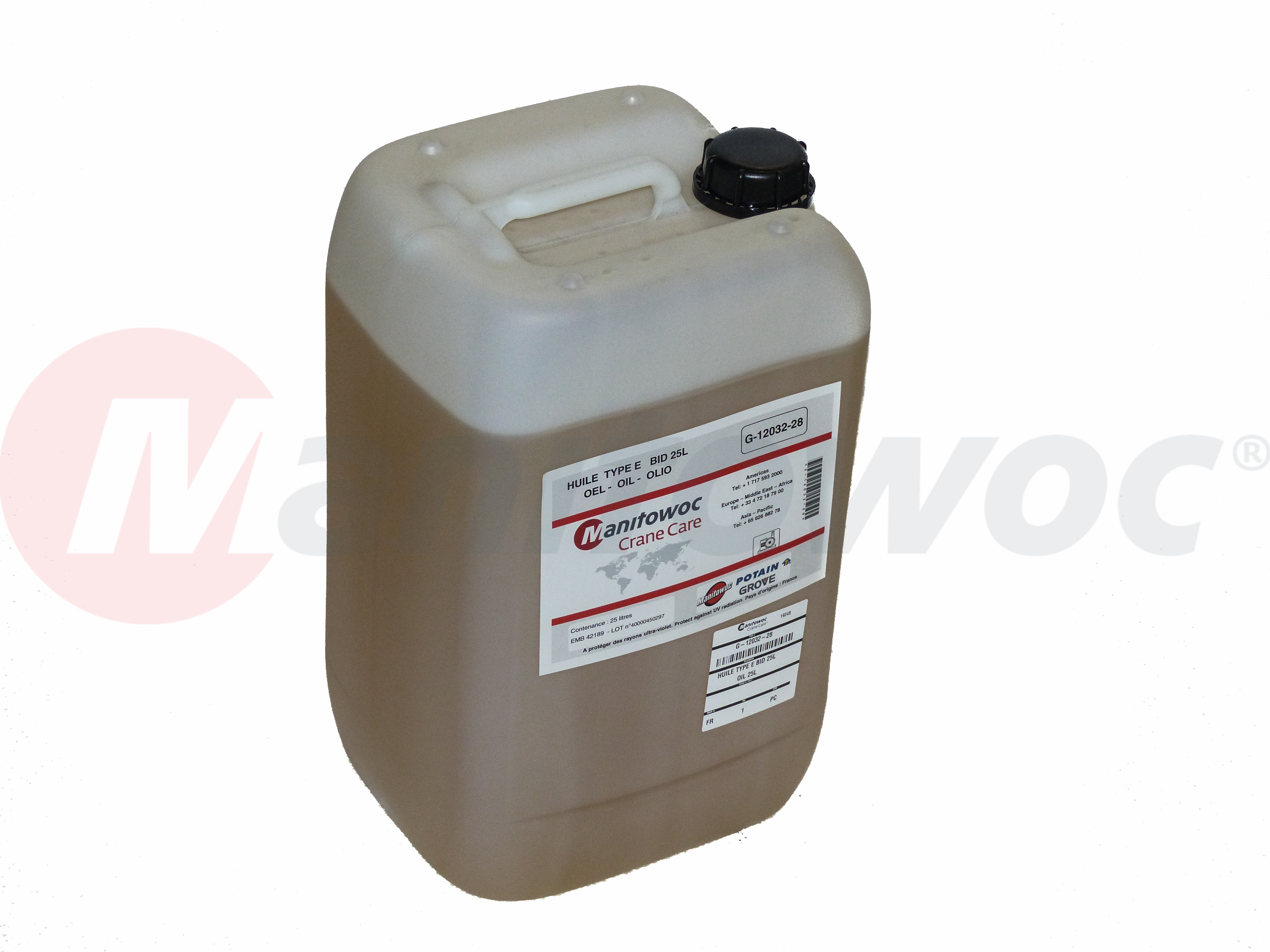 G-12032-28 - "OIL TYPE E 25L"