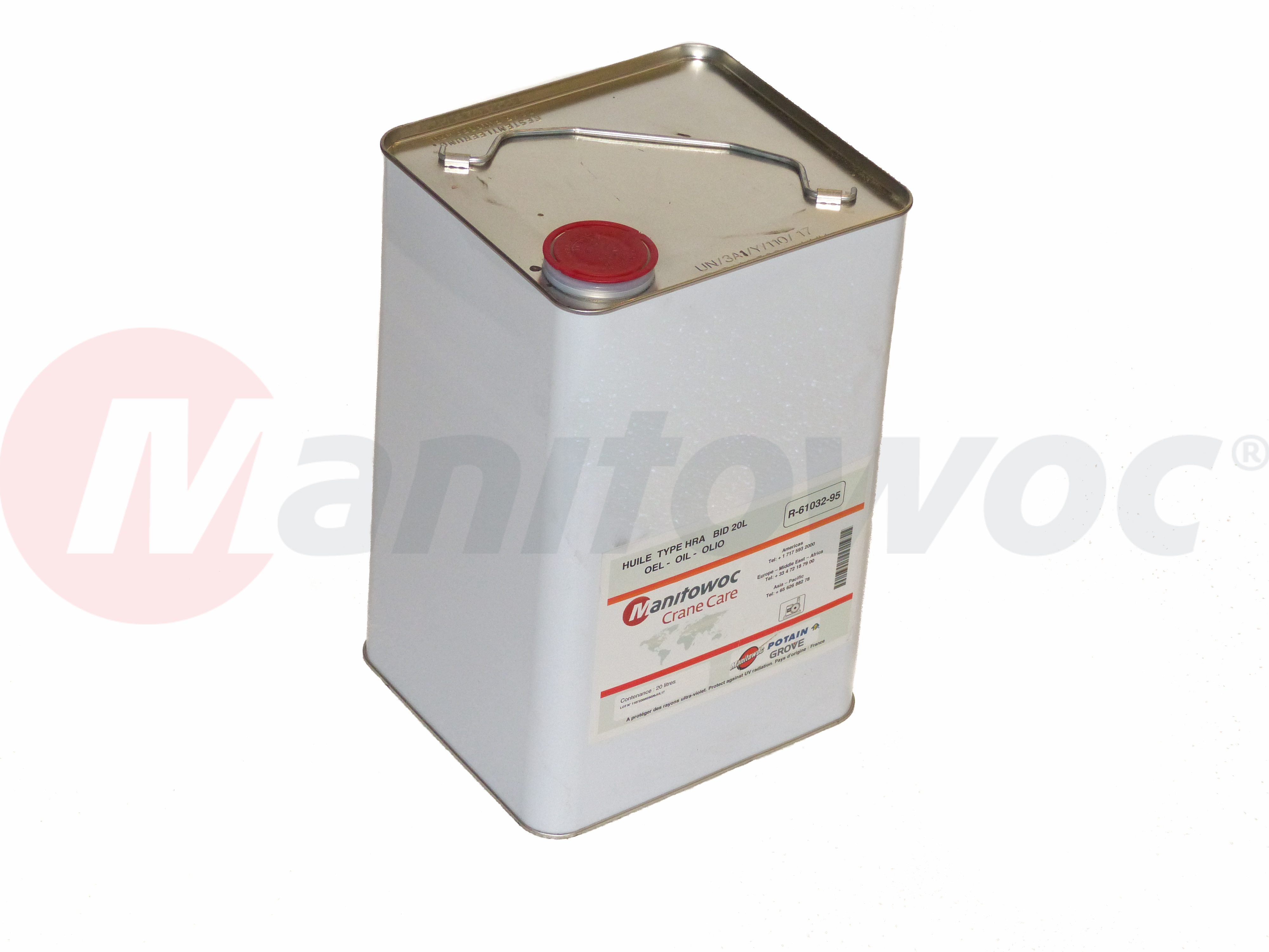 R-61032-95 - "OIL|TYPE HRA B20L S320"